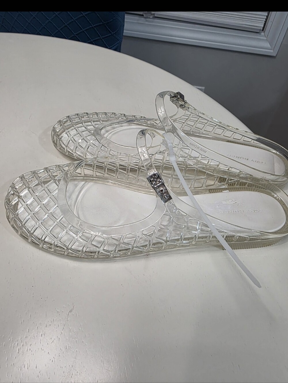 Tory Burch Mellow Jelly Mary Jane Shoes Size 8